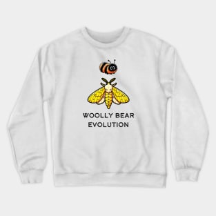 Isabella Tiger Moth Woolly Bear Caterpillar Crewneck Sweatshirt